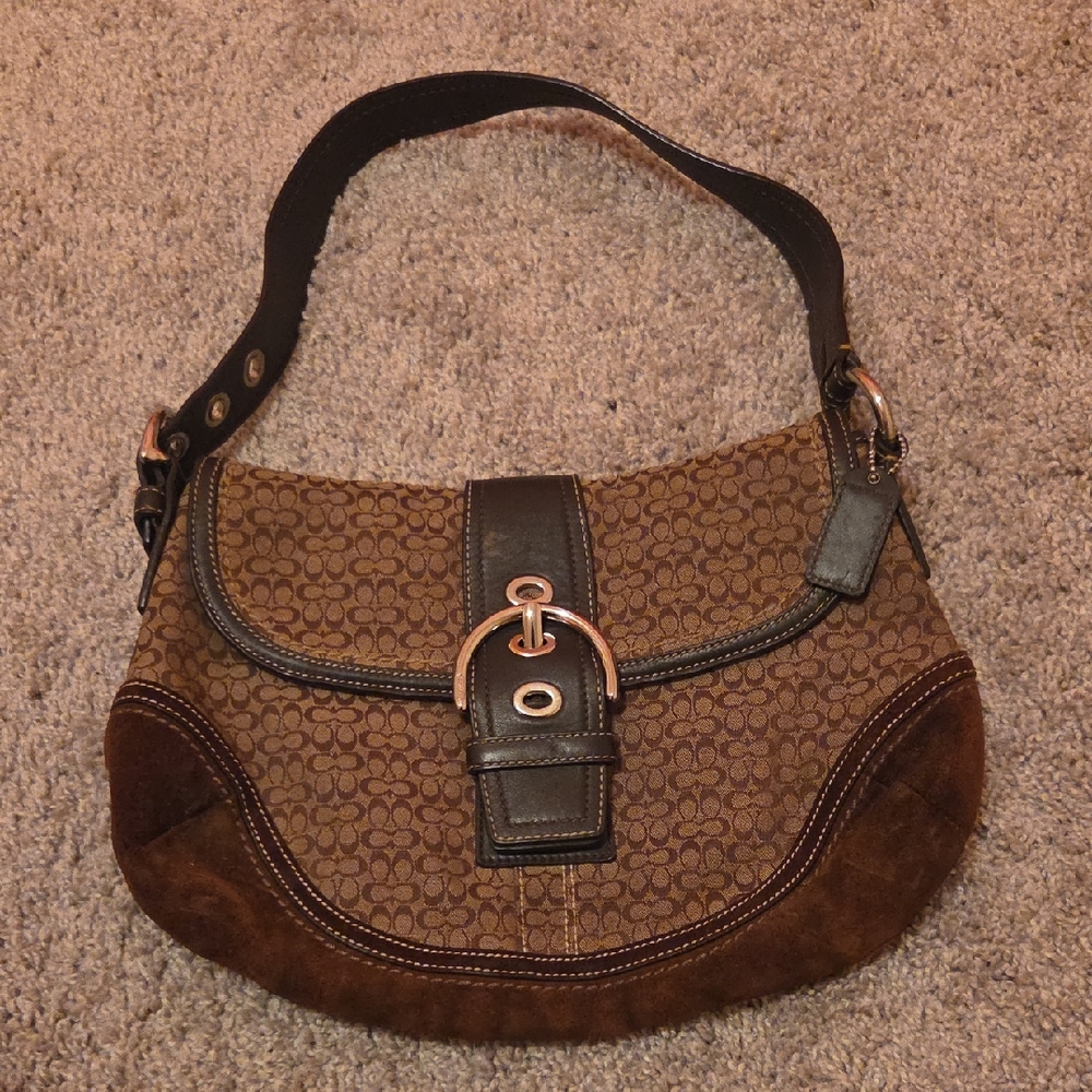 Brown Designer Shoulder Bag